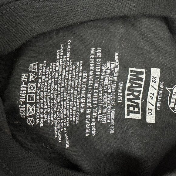 Marvel Zombies Graphic Tee Black XS Short Sleeve Crew Neck 100% Cotton Unisex - Picture 4 of 4